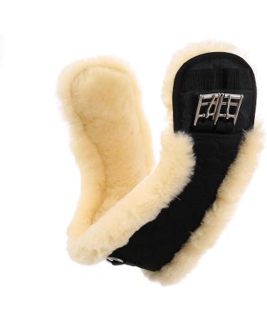 Merauno Sheepskin Dressage Girth Western Moon Girth Dressage-70cm 27.6" (70cm) - Buy Online on SooperMarket.com