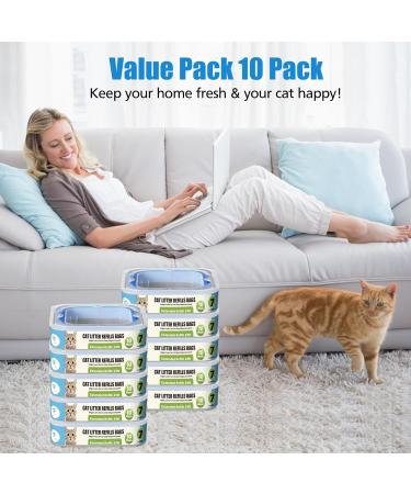 Cat Litter Refills Cartridge Compatible with 1 count (Pack of 10) - Buy Online on SooperMarket.com