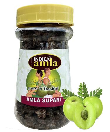 Dried Salted Amla Supari (100 gm) Sukha Chatpata Amla with Salt | Namkeen Amla Supari- 100g