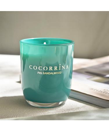 Cocorr na Sandalwood Candle - Natural Soy Wax 22-Hour Burn Time Perfect Christmas Gift - 180g Fragrance Candle in Glass - Buy Online on SooperMarket.com