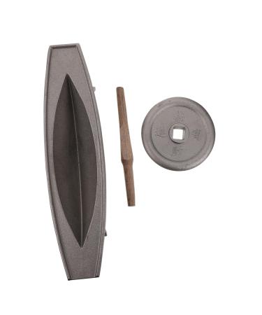 Anneome 1pc Iron Manual Medicine Roller Store Manual Grinding Tool Sand Cast Clinandrium Carpet