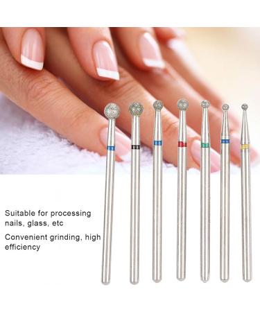 Kuuleeyn 6-Piece Nail Drill Set - Multifunctional Electric Manicure Tool for Nails Glass and Plastic - Buy Online on SooperMarket.com