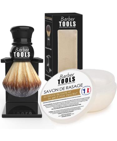 Buy Premium Barber Tools Razor Set | Complete Shaving Kit with 40 Double Blades Soap Balm & Storage Bag - International Shipping Available - Buy Online on SooperMarket.com