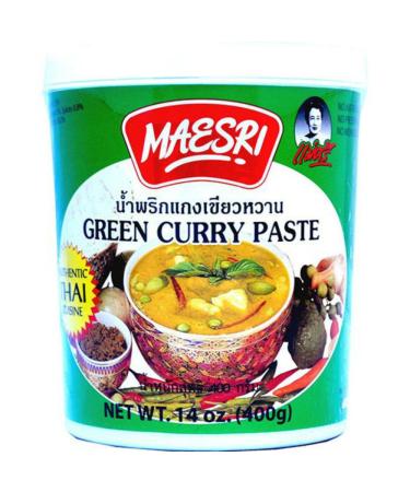 Maesri Green Curry Paste, 14 Ounce