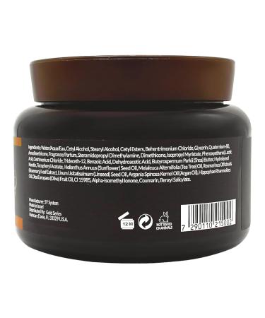 Moroccan Gold Series Deep Hydrating Argan Oil Hair Mask 18.6oz - Sulfate Free Hair Repair Treatment for Dry, Damaged, Color Treated, and Curly Hair - Enriched with Keratin - Natural Formula - Buy Online on SooperMarket.com