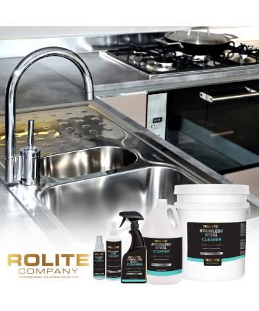 Rolite Stainless Steel Cleaner - 16 fl. oz. | Streak-Free Shine & Dirt Removal for International Shipping - Buy Online on SooperMarket.com