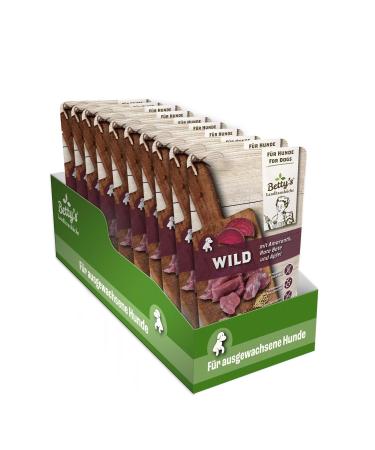 Betty's Country Kitchen Fresh Bag Game with Beetroot Amaranth and Apple 125g x 10