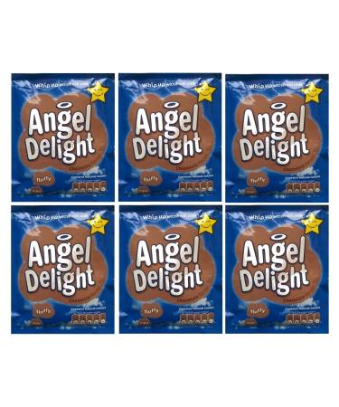 Birds Angel Delight Chocolate Flavour 6 x 59gm sachet