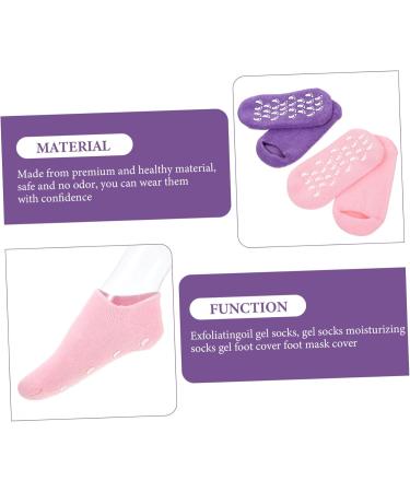 Beavorty 8 Pairs Gel Socks Vegetable Gel Household Commodity Miss - Buy Online on SooperMarket.com