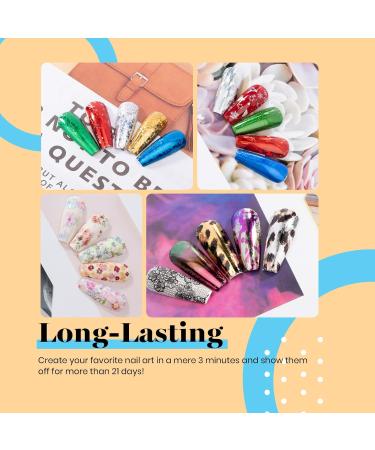 Beetles Nail Art Foil Glue Gel - 15ML 2 Bottles | Perfect for Foil Stickers & DIY Manicure - LED Lamp Required - Buy Online on SooperMarket.com