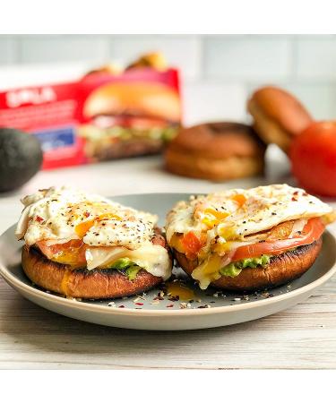 Sola Low Carb & Keto Friendly Golden Wheat Hamburger Buns 6g Net Carbs 14g Protein 11g Fiber Per Bun 4/bag (Pack of 2) - Buy Online on SooperMarket.com