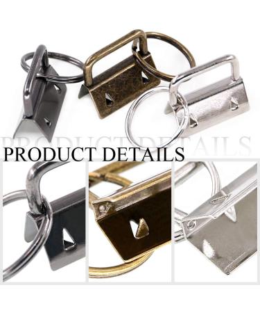 Swpeet 36 Sets 1.25mm Key Fob Hardware with Pliers - Glass Running Pliers Tools for Key Fob Making - Studio Running Pliers with Rubber Tips - Buy Online on SooperMarket.com
