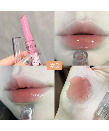 Mrettick Heart-Shaped Jelly Lipstick: Long-Lasting Moisturizing Lip Stain - Buy Online on SooperMarket.com