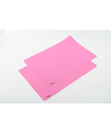 Zoli Baby Matties Silicone Travel Mats - Pink (2 ct) | Portable & Easy to Clean - Buy Online on SooperMarket.com