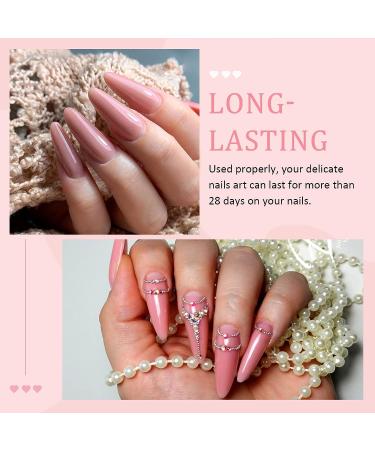 Saviland 5-in-1 Builder Nail Gel Set - Sheer Pink Color, 6pcs 10ML Nail Extension & Strengthening Gel in a Bottle - Hard Gel for Nail Repair - Gift Box Set for Ladies - Buy Online on SooperMarket.com