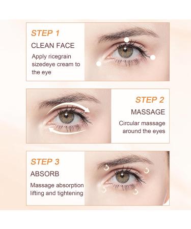 5 in 1 Vitamin C Eye Cream - Anti-Aging Reduces Dark Circles & Puffiness for All Skin Types - Rejuvenate Your Under Eyes & Bags - Buy Online on SooperMarket.com