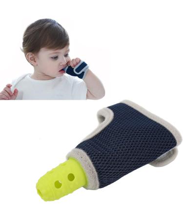 Soft Silicone Baby Glove - Breathable Adjustable Thumb Cuff Suction Control - Yellow - Buy Online on SooperMarket.com