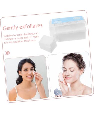 Buy Beavorty 3240 Pcs Makeup Cotton Pads - Soft Textured Face & Nail Polish Remover Pads - Essential Cosmetic Tools - Buy Online on SooperMarket.com
