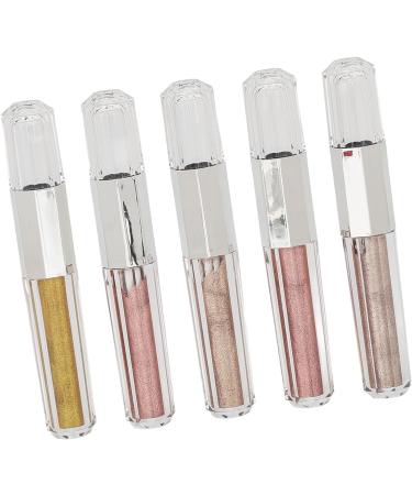 Metallic Nail Gel Unique 5 Colors Fine Texture Easy To Use Metallic Nail Polish for DIY Salon Home - Buy Online on SooperMarket.com