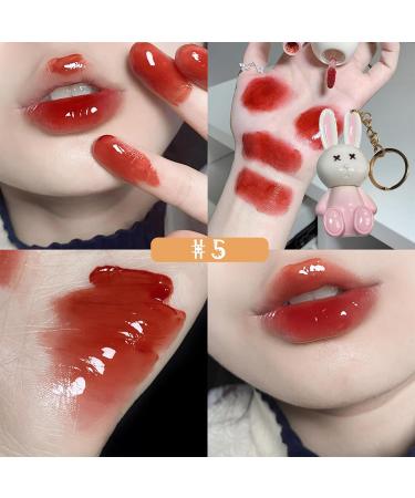 3 Colors Lip Tint Keychain Set - Moisturizing Non-Stick Long-Lasting Liquid Lip Stain & Gloss - Buy Online on SooperMarket.com