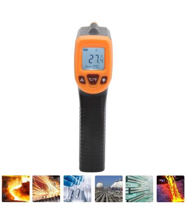 Infrared Thermometer Temperature Gun Strict Quality Control for Hot Engine Parts(orange) - Buy Online on SooperMarket.com