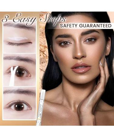 Long-Acting Waterproof Invisible Double Eyelid Shaping Cream & Pen Set for Women - 3-Second Crease, Natural Fold Effect (1pc) - Buy Online on SooperMarket.com