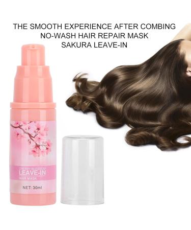 30ML 2 Bottle Hair Mask with Sakura Extract for Dry & Split Ends Repair and Moisturizing - Buy Online on SooperMarket.com