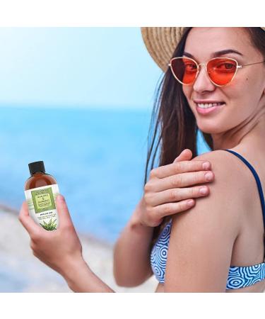 Divine Derriere Aloe Vera Gel - Soothing After Sun Care for Sunburn Relief - Made in USA (8 oz) - Buy Online on SooperMarket.com