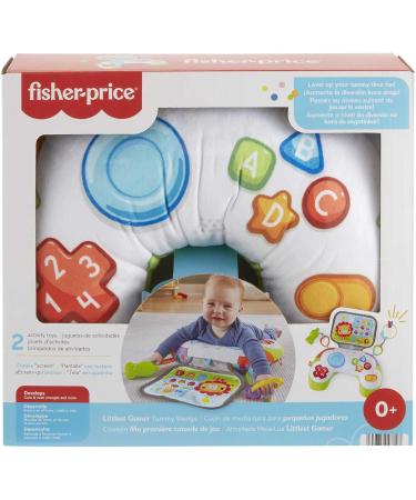 Fisher-Price HGB89 Babies Controller Spielkissen - Gaming Playmat with Hanging Toys for Newborns | Ideal for Prone Position & On-the-Go | Best Baby Toys - Buy Online on SooperMarket.com