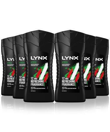 Lynx Africa 12-H Refreshing Fragrance Shower Gel Body Wash for Men 225ml (6)