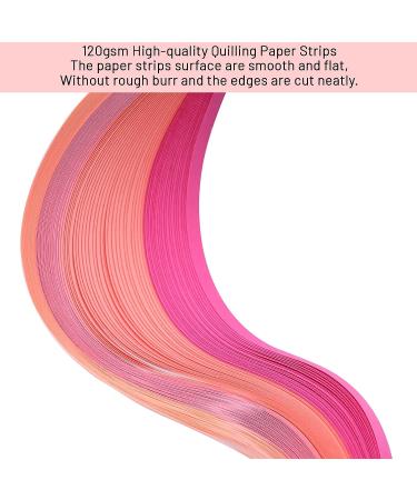 Paper Quilling Strips Set - 36 Colors - 900 Strips - 3mm x 39cm - Buy Online on SooperMarket.com