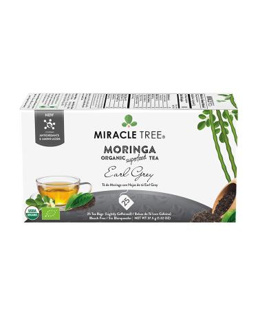Miracle Tree Moringa Organic Superfood Tea with Turmeric - Caffeine Free, 25 Tea Bags - Buy Online on SooperMarket.com