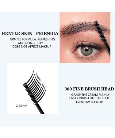 Clear Eyebrow Setting Gel 2PCS - Long Lasting, Waterproof, Sweat-Proof Brow Styling Gel for Makeup | Brows Styling Repair Liquid - Buy Online on SooperMarket.com