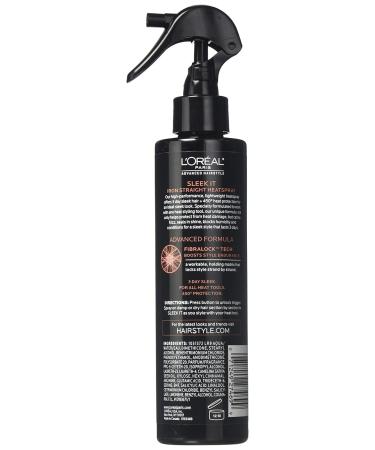 L'Oreal Paris Advanced Hairstyle Sleek It Iron Straight Heatspray 5.7 Fluid Ounce (Pack of 3) 5.7 Fl Oz (Pack of 3) Unscented - Buy Online on SooperMarket.com