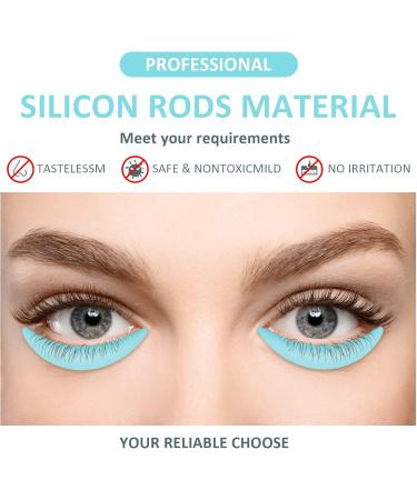 PERMANIA Reusable Lash Lifting Shield Pads Silicone Lash Shields for Bottom Lashes Reusable Lash Lifting Shield | Cruelty-Free | for a Lower Lash Lift and Lower Lash Tint Christmas Gifts - Blue - Buy Online on SooperMarket.com