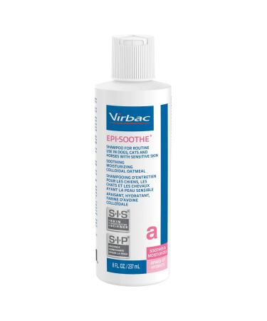 Virbac Epi-Soothe Pet Shampoo for Dogs, Cats & Horses (8 oz)