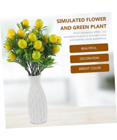 HOMSFOU 4 Pcs Artifical Flower Arrangements Strawberry Home Decor Strawberry Decorations for Home Ramo De Flores Artificiales Home Decoration Artificial Branches Household Vase Plastic - Buy Online on SooperMarket.com