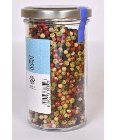 Steenbergs Organic Rainbow Pepper Blend 120g - Buy Online on SooperMarket.com
