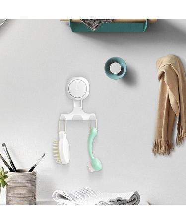 Vesone Shaver Holder | Self-Adhesive Shower Rasier Hanger | Reusable Hooks for Luffa Towels Hats & Coats - International Shipping - Buy Online on SooperMarket.com