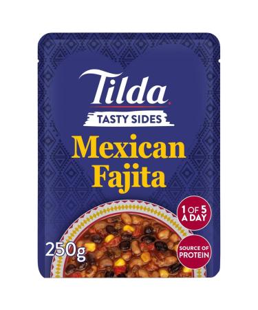 Tilda Tasty Sides Mexican Fajita Pulses and Vegetables 250g
