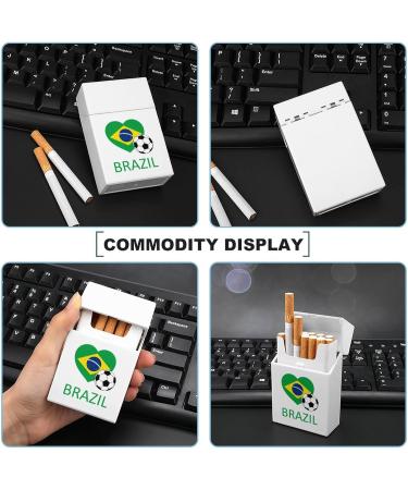 Love Brazil Soccer Cigarette Case Waterproof Cigarette Holder Box Portable Flip Open Cigarette Pack - Buy Online on SooperMarket.com