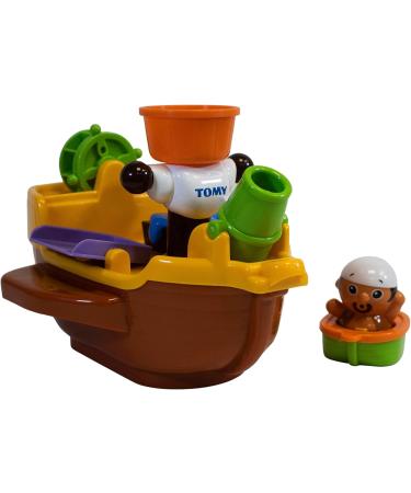 TOMY Toomies Pirate Bath Toy | Water Play Shower Baby Toy for Kids | Suitable for Toddlers & Children Boys & Girls from 18 Months - Buy Online on SooperMarket.com