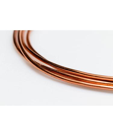 12 Gauge  99.9% Pure Copper Wire (Round) Dead Soft CDA #110 Made in USA - 5FT by CRAFT WIRE 12 Gauge 5 Feet - Buy Online on SooperMarket.com