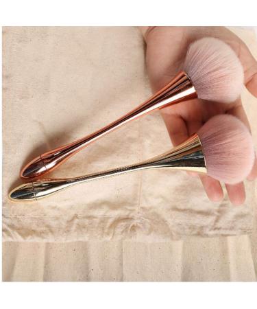 Professional Foundation Powder Makeup Brush - Synthetic Blending Brush with Metal Handle for Flawless Face Makeup - Buy Online on SooperMarket.com