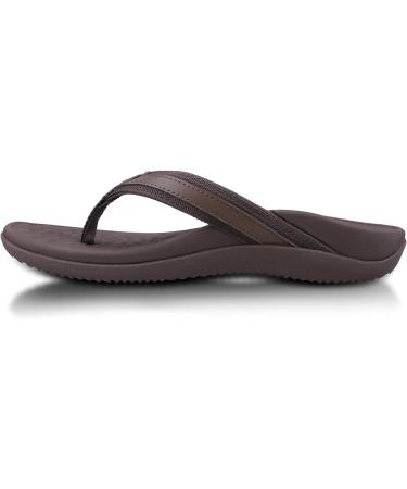 Footminders BALTRA Unisex Orthotic Arch Support Sandals - 13 Women/12 Men Cocoa Brown - Buy Online on SooperMarket.com