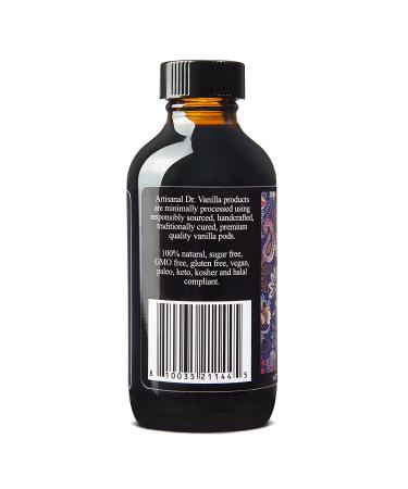 Dr Vanilla Organic 4oz Alcohol-Free Natural Vanilla Extract - Buy Online on SooperMarket.com