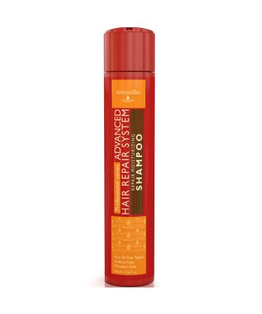 Arvazallia Advanced Hair Repair Moisturizing Sulfate-Free Shampoo with Argan Oil and Macadamia Oil for Dry or Damaged Hair 10.56 Fl Oz (Pack of 1)