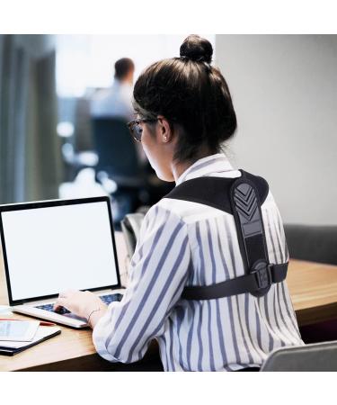 Posture Corrector for Women and Men Adjustable Upper Back Brace Breathable Back Support straightener Providing Pain Relief from Lumbar Neck Shoulder and Clavicle Back - Buy Online on SooperMarket.com