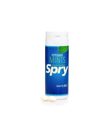 Xlear Spry Power Peppermints - Sugar-Free Fresh Breath Mint (45 Count, 25g) - Buy Online on SooperMarket.com