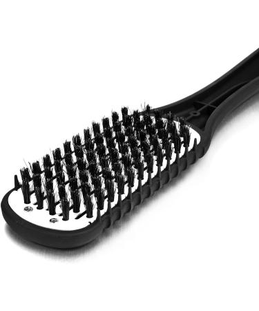 CCbeauty Boar Bristle Hair Straightener Clamp Comb - Detangler & Styling Tool - Buy Online on SooperMarket.com